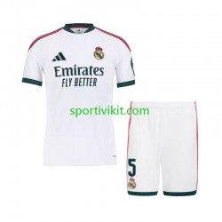 Completo da calcio Bambini Real Madrid Jude Bellingham 5 Maglia Prima 2026-2027 Manica Corta