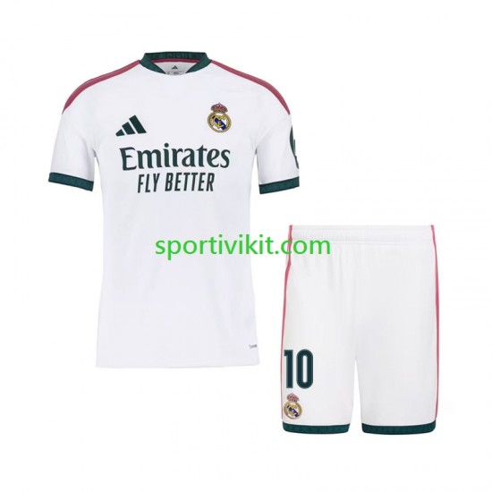 Completo da calcio Bambini Real Madrid Mbappé Kylian 10 Maglia Prima 2026-2027 Manica Corta