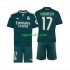 Completo da calcio Bambini Real Madrid Marc Cucurella 17 Maglia Seconda 2026-2027 Manica Corta
