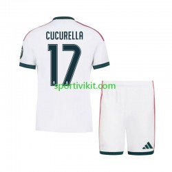 Completo da calcio Bambini Real Madrid Marc Cucurella 17 Maglia Prima 2026-2027 Manica Corta