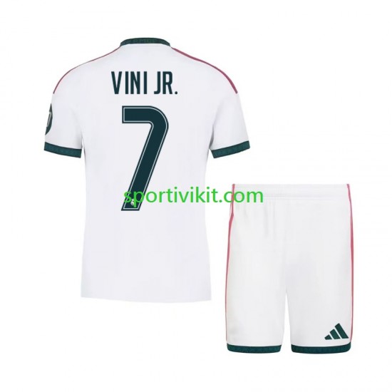 Completo da calcio Bambini Real Madrid Vinicius Junior 7 Maglia Prima 2026-2027 Manica Corta