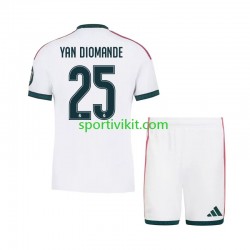 Completo da calcio Bambini Real Madrid Yan Diomande 25 Maglia Prima 2026-2027 Manica Corta