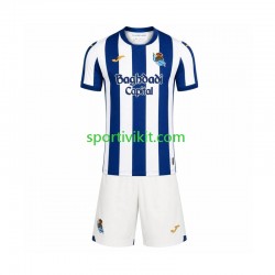 Completo da calcio Bambini Real Sociedad Maglia Prima 2026-2027 Manica Corta