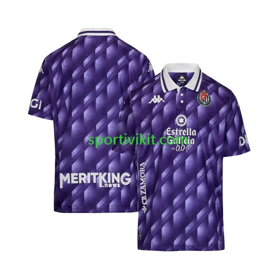 Real Valladolid Retro Uomo Maglia Prima 2025-2026 Manica Corta