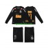Completo da calcio Bambini Santos NEYMAR JR 11 Retro Classic 2012 2013 Maglia Seconda Manica Lunga