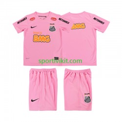 Completo da calcio Bambini Santos Retro 2012 2013 Maglia Quarto Manica Corta