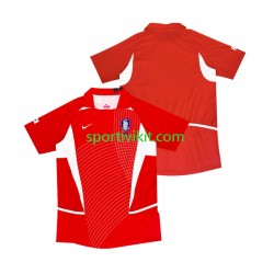 Corea del Sud Retro 2002 Uomo Maglia Prima Manica Corta