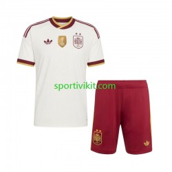 Completo da calcio Bambini Spagna 2-star Maglia Seconda 2026-2027 Manica Corta