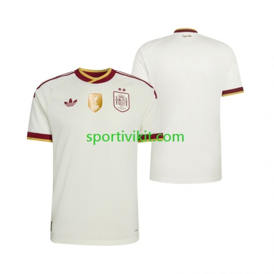 Spagna 2-star Uomo Maglia Seconda 2026-2027 Manica Corta