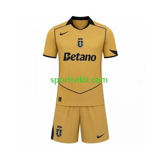 Completo da calcio Bambini Sporting CP Maglia Seconda 2026-2027 Manica Corta
