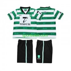 Completo da calcio Bambini Sporting CP Retro 1999 2000 Maglia Prima Manica Corta