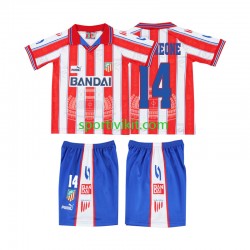 Completo da calcio Bambini Sporting CP SIMEONE 14 Retro 1996 1997 Maglia Prima Manica Corta