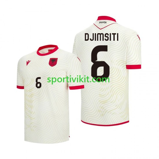 Albania Berat Djimsiti 6 World Cup Uomo Maglia Seconda 2026 Manica Corta