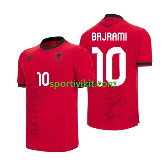 Albania Nedim Bajrami 10 World Cup Uomo Maglia Prima 2026 Manica Corta