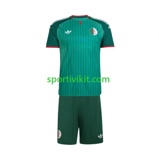 Completo da calcio Bambini Algeria Maglia Seconda 2026 Manica Corta