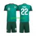 Completo da calcio Bambini Algeria Ibrahim Maza 22 Maglia Seconda 2026 Manica Corta