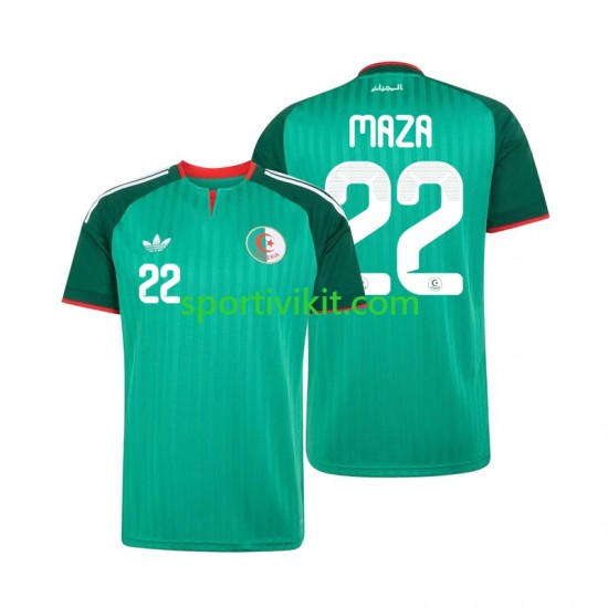 Algeria Ibrahim Maza 22 Uomo Maglia Seconda 2026 Manica Corta
