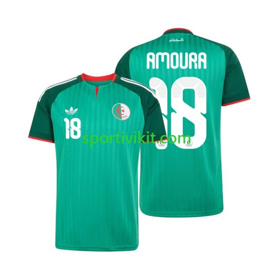 Algeria Mohamed Amoura 18 Uomo Maglia Seconda 2026 Manica Corta