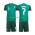 Completo da calcio Bambini Algeria Riyad Mahrez 7 Maglia Seconda 2026 Manica Corta