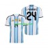 Argentina Enzo Fernandez 24 World Cup Uomo Maglia Prima 2026 Manica Corta