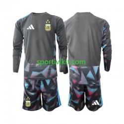 Completo da calcio Bambini Argentina Portiere World Cup Maglia Prima 2026 Manica Lunga