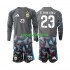 Completo da calcio Bambini Argentina Portiere Emiliano Martinez 23 World Cup Maglia Prima 2026 Manica Lunga