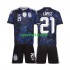 Completo da calcio Bambini Argentina Jose Manuel Lopez 21 World Cup Maglia Seconda 2026 Manica Corta