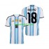 Argentina Nico Paz 18 World Cup Uomo Maglia Prima 2026 Manica Corta