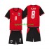 Completo da calcio Bambini Austria David Alaba 8 World Cup Maglia Prima 2026 Manica Corta