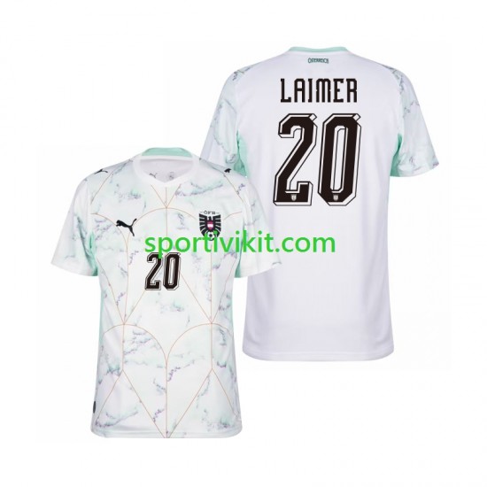 Austria Konrad Laimer 20 World Cup Uomo Maglia Seconda 2026 Manica Corta