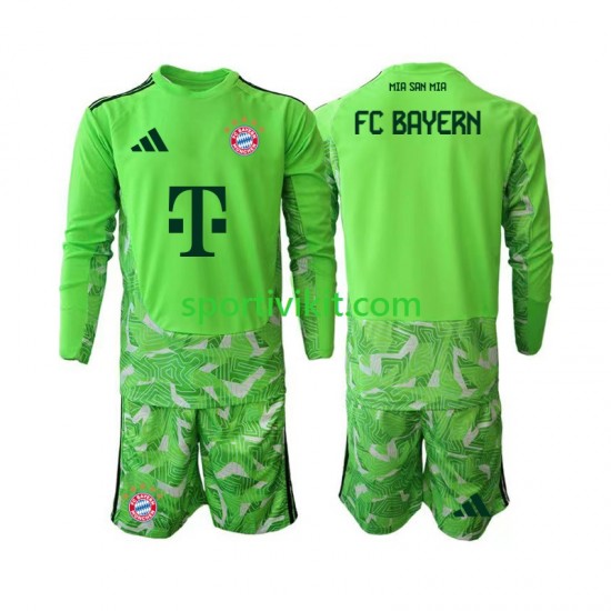 Completo da calcio Bambini FC Bayern München Portiere Maglia Prima 2026-2027 Manica Lunga