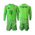 Completo da calcio Bambini FC Bayern München Portiere Maglia Prima 2026-2027 Manica Lunga