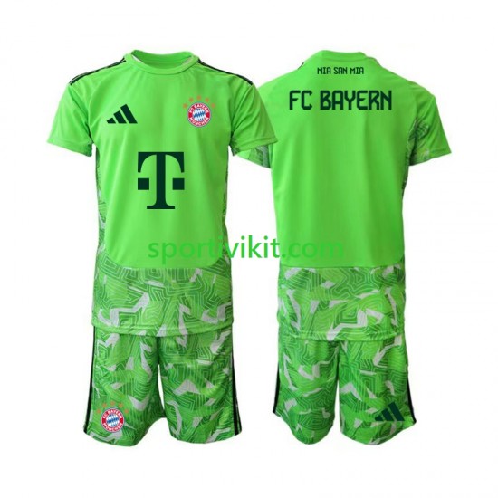 Completo da calcio Bambini FC Bayern München Portiere Maglia Prima 2026-2027 Manica Corta