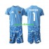 Completo da calcio Bambini Belgio Portiere Thibaut Courtois 1 World Cup Maglia Prima 2026 Manica Corta