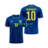 Bosnia Herzegovina Ermedin Demirovic 10 World Cup Uomo Maglia Prima 2026 Manica Corta