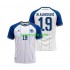 Bosnia Herzegovina Kerim Alajbegovic 19 World Cup Uomo Maglia Seconda 2026 Manica Corta