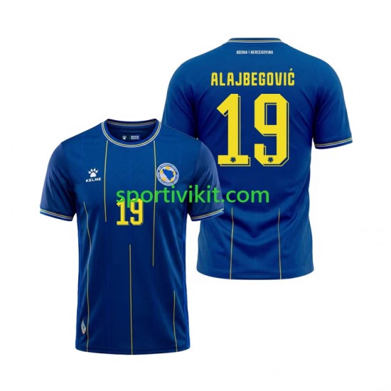 Bosnia Herzegovina Kerim Alajbegovic 19 World Cup Uomo Maglia Prima 2026 Manica Corta