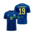 Bosnia Herzegovina Kerim Alajbegovic 19 World Cup Uomo Maglia Prima 2026 Manica Corta