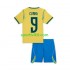 Brasile Matheus Cunha 9 Chidlren World Cup Maglia Seconda 2026 Manica Corta