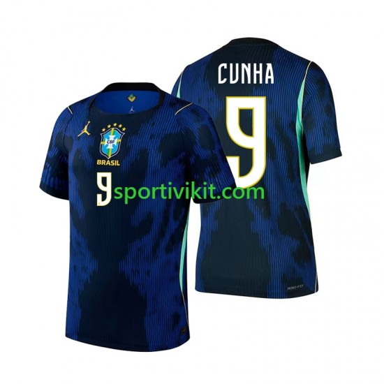 Brasile Matheus Cunha 9 World Cup Uomo Maglia Seconda 2026 Manica Corta
