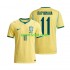 Brasile Raphinha 11 World Cup Uomo Maglia Prima 2026 Manica Corta