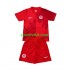 Completo da calcio Bambini Canada World Cup Maglia Prima 2026 Manica Corta
