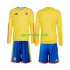 Completo da calcio Bambini Colombia World Cup Maglia Prima 2026 Manica Lunga