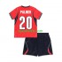 Completo da calcio Bambini Inghilterra Cole Palmer 20 World Cup Maglia Seconda 2026 Manica Corta