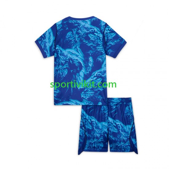 Completo da calcio Bambini Inghilterra Portiere World Cup Maglia Terza 2026 Manica Corta