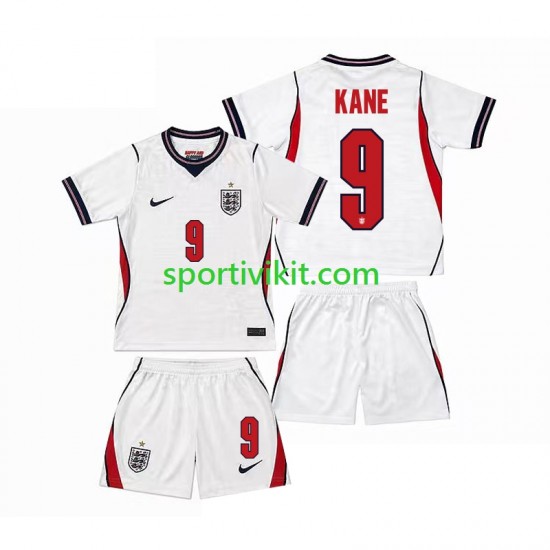 Completo da calcio Bambini Inghilterra Harry Kane 9 World Cup Maglia Prima 2026 Manica Corta