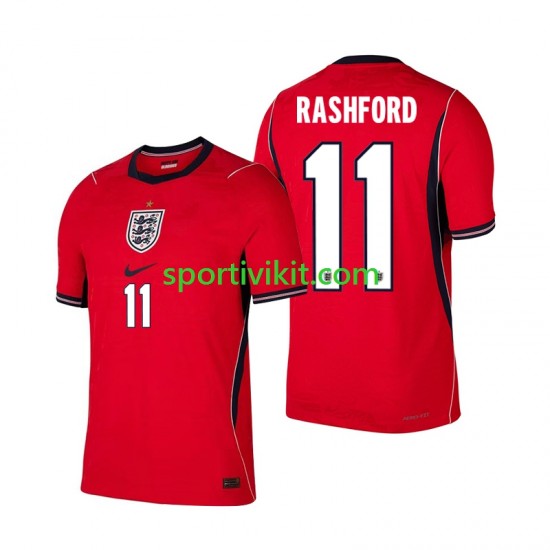 Inghilterra Marcus Rashford 11 World Cup Uomo Maglia Seconda 2026 Manica Corta