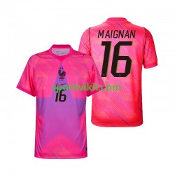 Francia Portiere Mike Maignan 16 World Cup Uomo Maglia Seconda 2026 Manica Corta