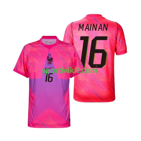 Francia Portiere Mike Maignan 16 World Cup Uomo Maglia Seconda 2026 Manica Corta
