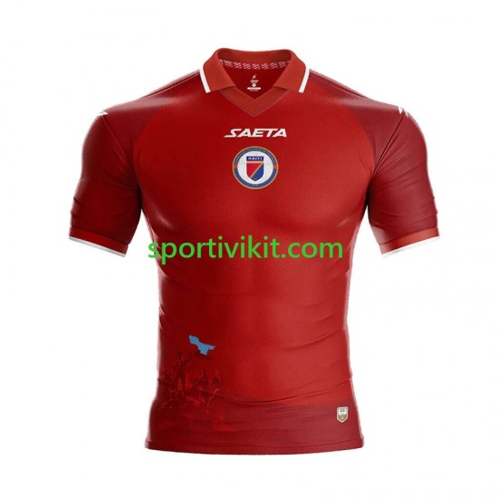 Haiti World Cup Uomo Maglia Terza 2026 Manica Corta